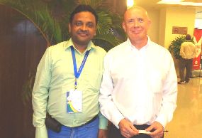With Dr. Kevan Wylie (UK)